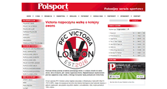 Desktop Screenshot of polsport.co.uk