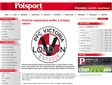 Tablet Screenshot of polsport.co.uk
